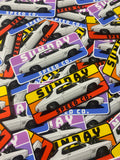 Sunday Speed good vibes sticker