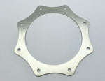 Stainless steel exhaust trim ring