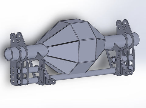 Parallel 4 link diff bracket kit No.1 – Sunday Speed